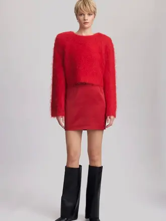 Gestuz Safi Pullover - Haute Red Gestuz Safi Pullover - Haute Red