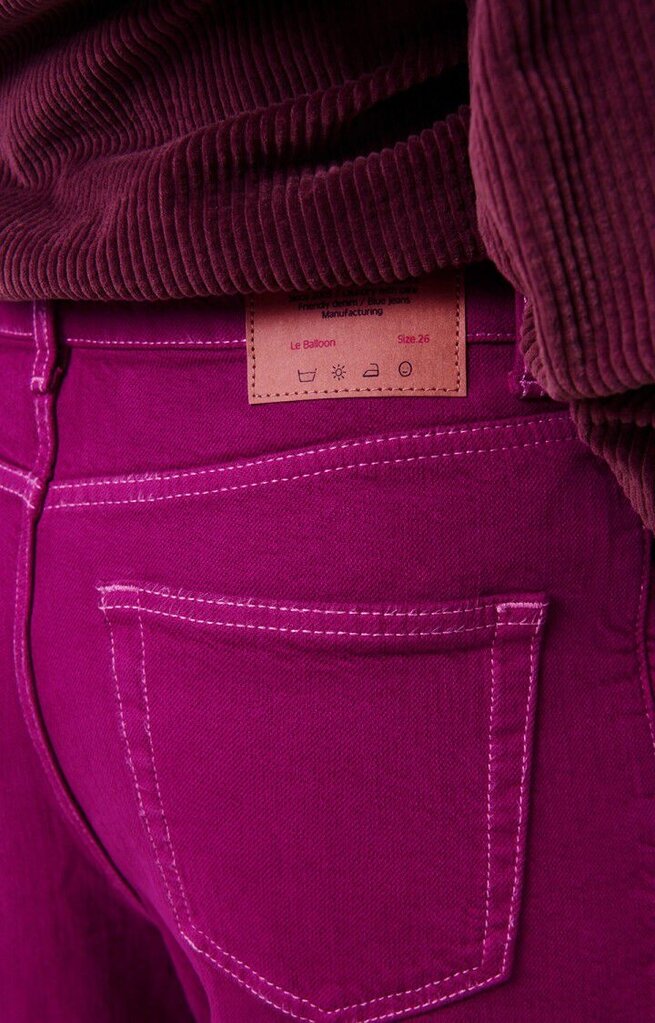 American Vintage Nyolow Pants - Fuchsia Suerte