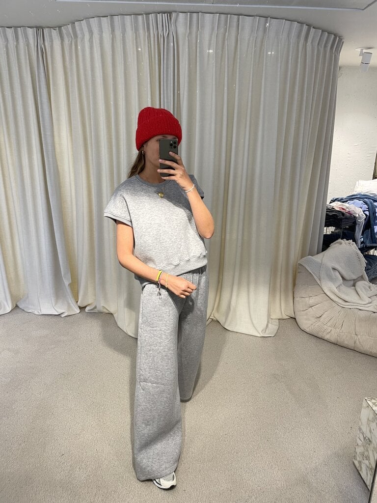 RE/BORN Gustavo Sweatpants - Gray Melange