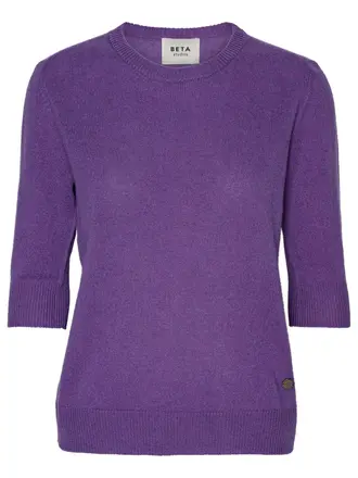 Beta Studios Lady Sleeve O-neck - Deep Lavender