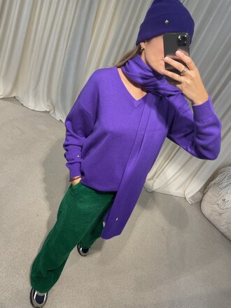 Raff Collective Doudou Scarf - Purple