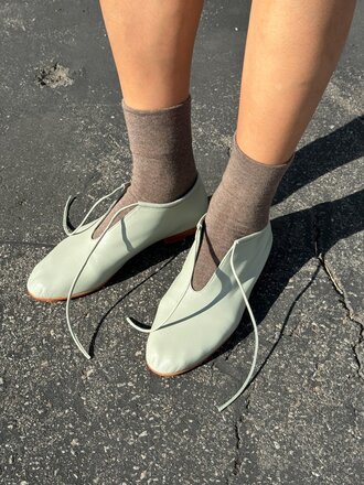 Le Bon Shoppe Sneaker Socks - Cocoa