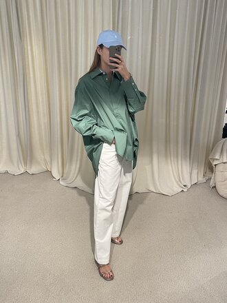Odile & Gaston Oversized Shirt - Green