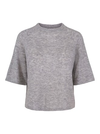 ONE and OTHER Goldie Sweater - Grey Melange