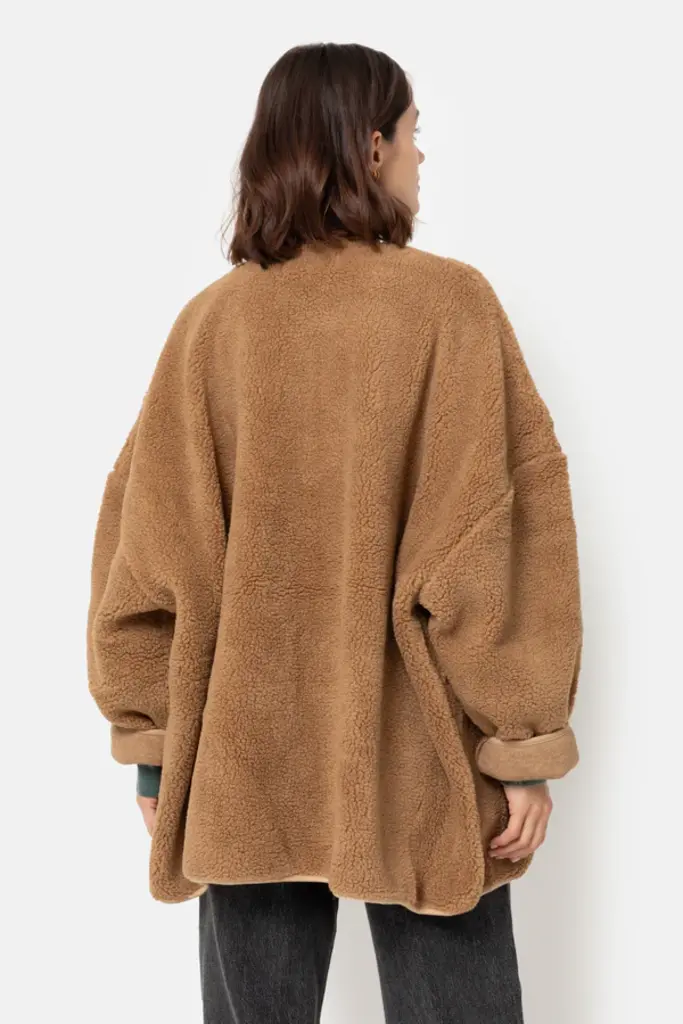 Âme Antwerp Hannah Teddy Jacket - Camel