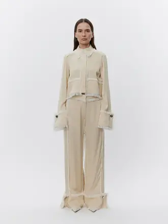 DAY Theodor Pants - Oyster Gray