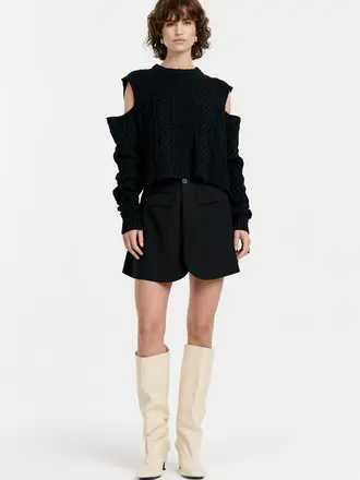 CHPTR-S Harper knit sweater - Black