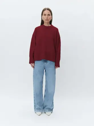 DAY Josie knit - Burgundy