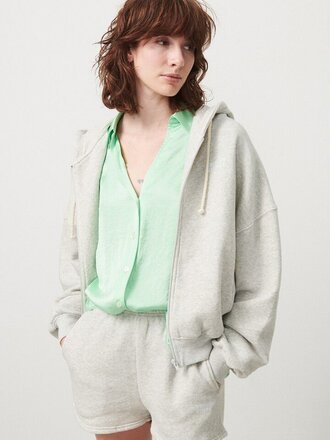 American Vintage Kodytown Hoodie - Polaire Chine