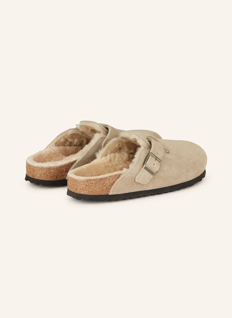 Birkenstock Boston Shearling - Taupe
