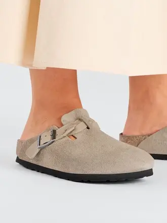 Birkenstock Boston Braided - Taupe