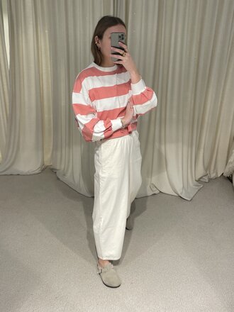 American Vintage Koybay Pants - Blanc Casse