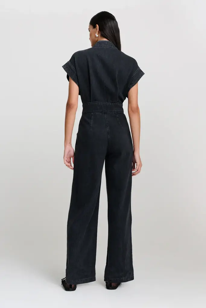 CHPTR-S Prowess Jumpsuit - Dark Grey Denim
