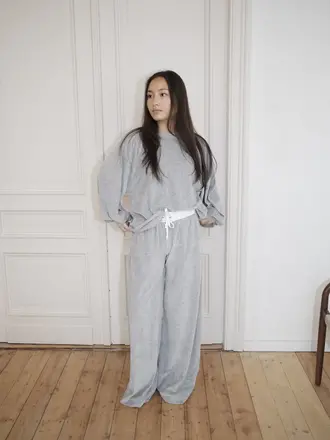 Love Sundaily Rosas Sweater - Velour Light Grey