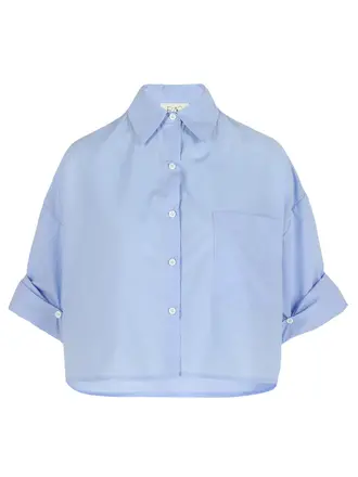 Rae Nikki blouse - Chambray light blue