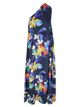 Rae Athena Dress - Navy Flower
