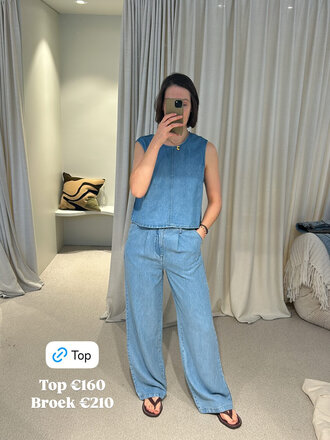 Âme Antwerp Kylie Wide Jeans - Light Blue