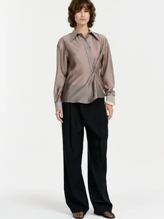CHPTR-S Alda Blouse - Taupe