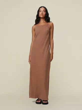 Lois Aura Linen Dress - Trush