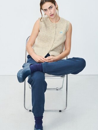 American Vintage East Gilet - Poudreuse Chine