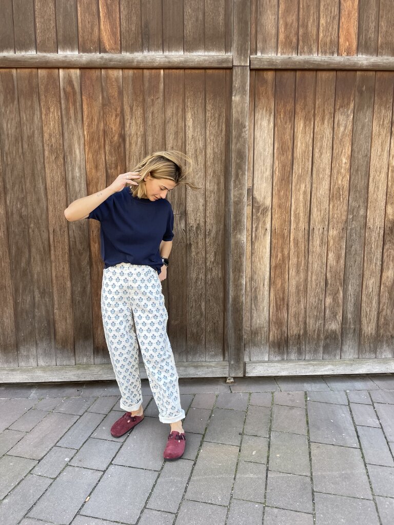 FUB High Twist Box Tee - Dark Navy