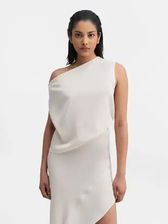 Ahlvar Gallery Lacy tank - Cream