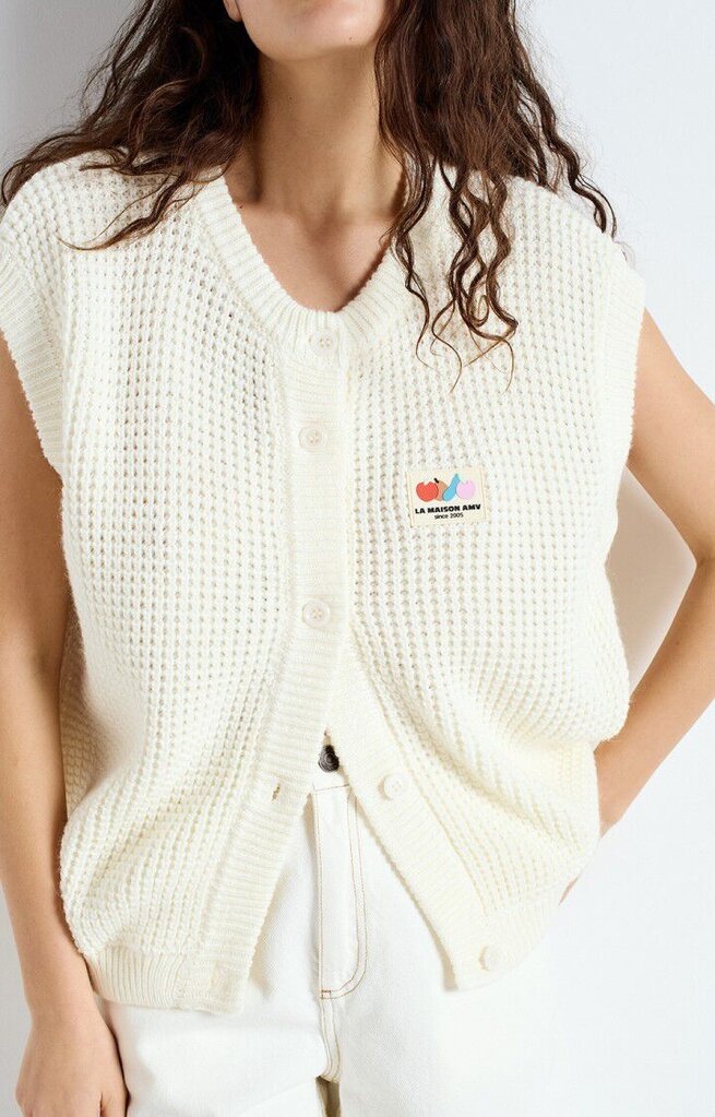 American Vintage Crashway gilet - Nacre