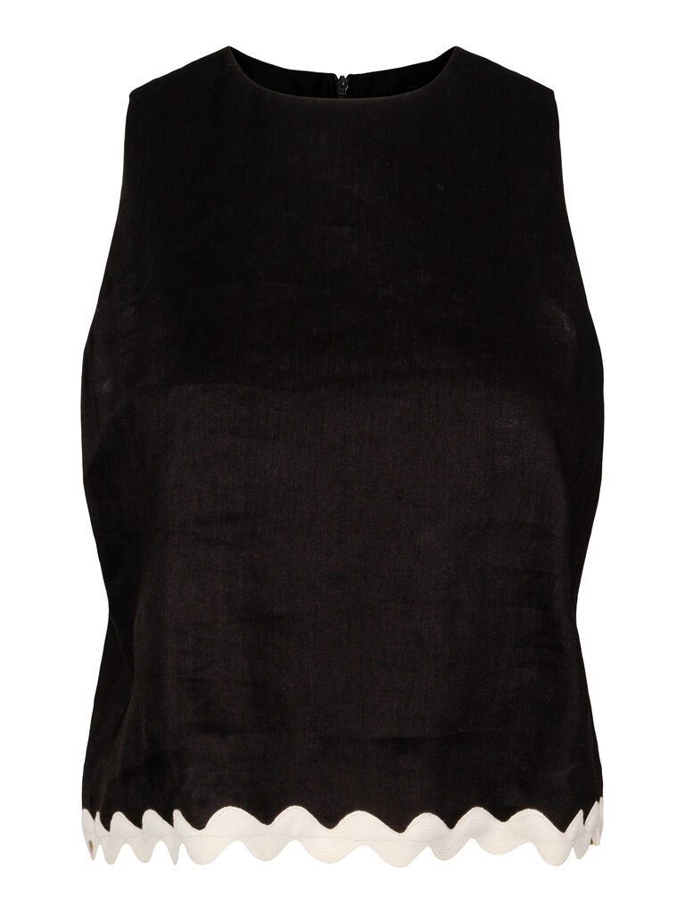 ONE and OTHER Erna top - Black