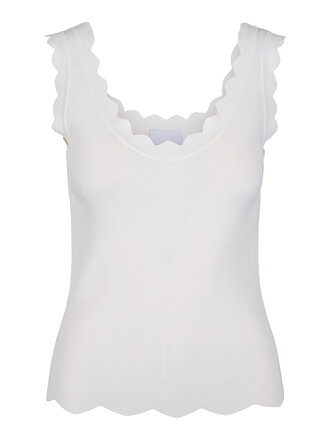 ONE and OTHER Tru Knitted Top - Off White