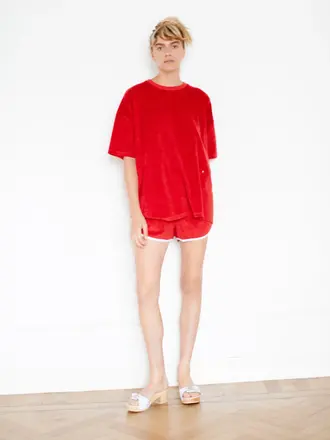 Raff Collective Jean T-Shirt - Red Terry