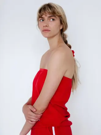 Raff Collective Marie Top - Red