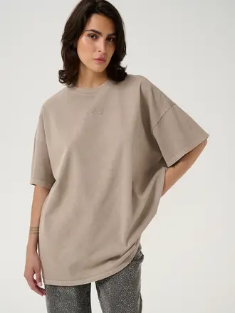 Gestuz Jio Oversized Tee - Rock Ridge