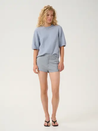 Gestuz Alpha Tee - Grey Blue Melange