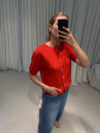 Absolut Cashmere Flavia Cardigan - Sangria