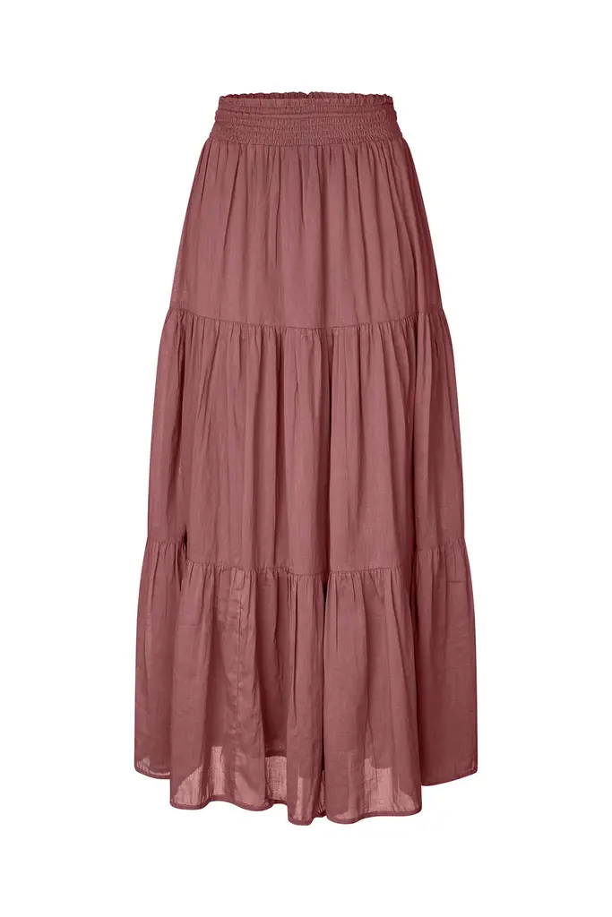 Lolly's Laundry Diamond Maxi Skirt - Mauve