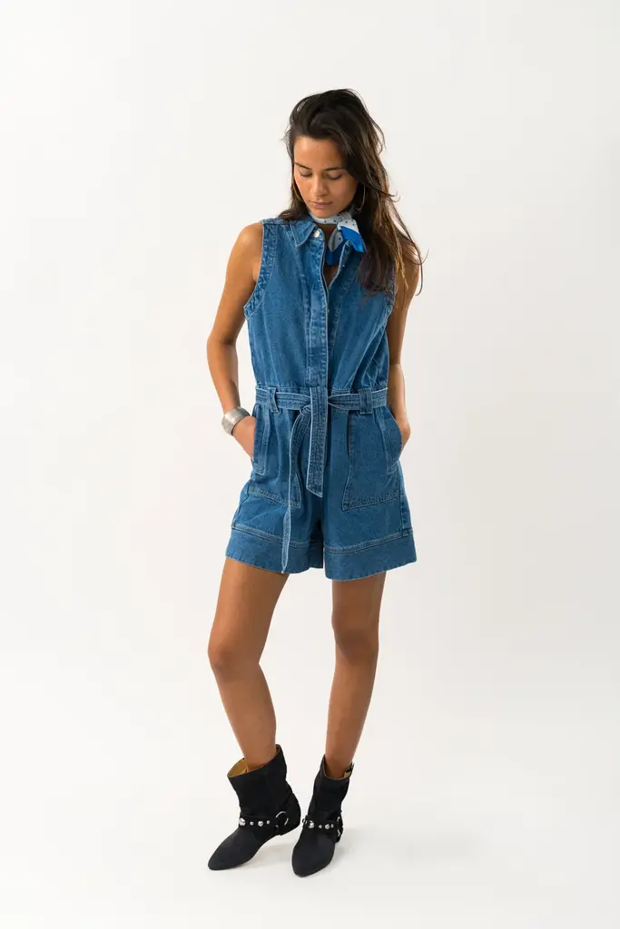 Lolly's Laundry Caro Jumpsuit - Blue Denim