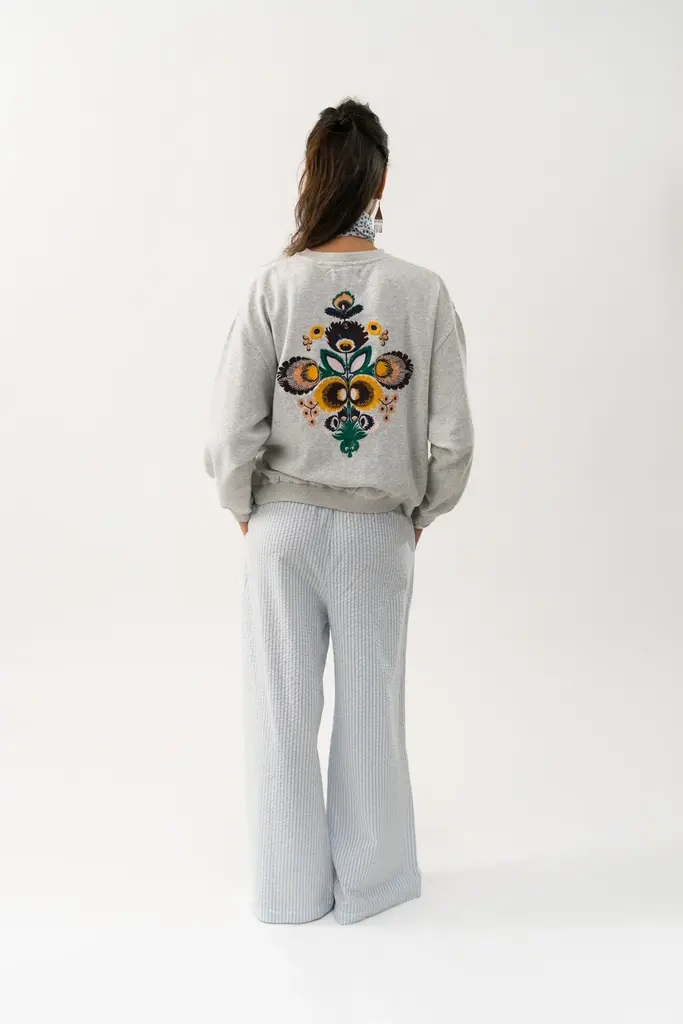 Lolly's Laundry Sydney Sweatshirt - Light Grey