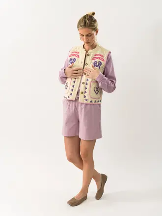 Lolly's Laundry Cairo Vest - Creme