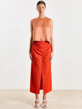 Studio Clique Josie Skirt - Spicy Orange