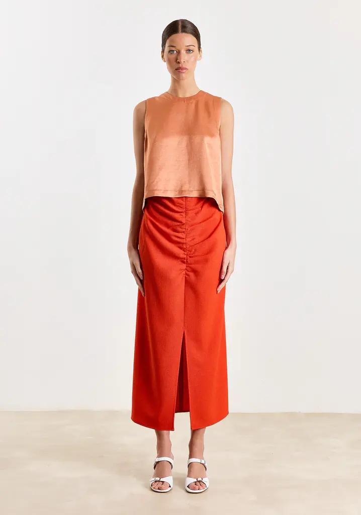 Studio Clique Josie Skirt - Spicy Orange