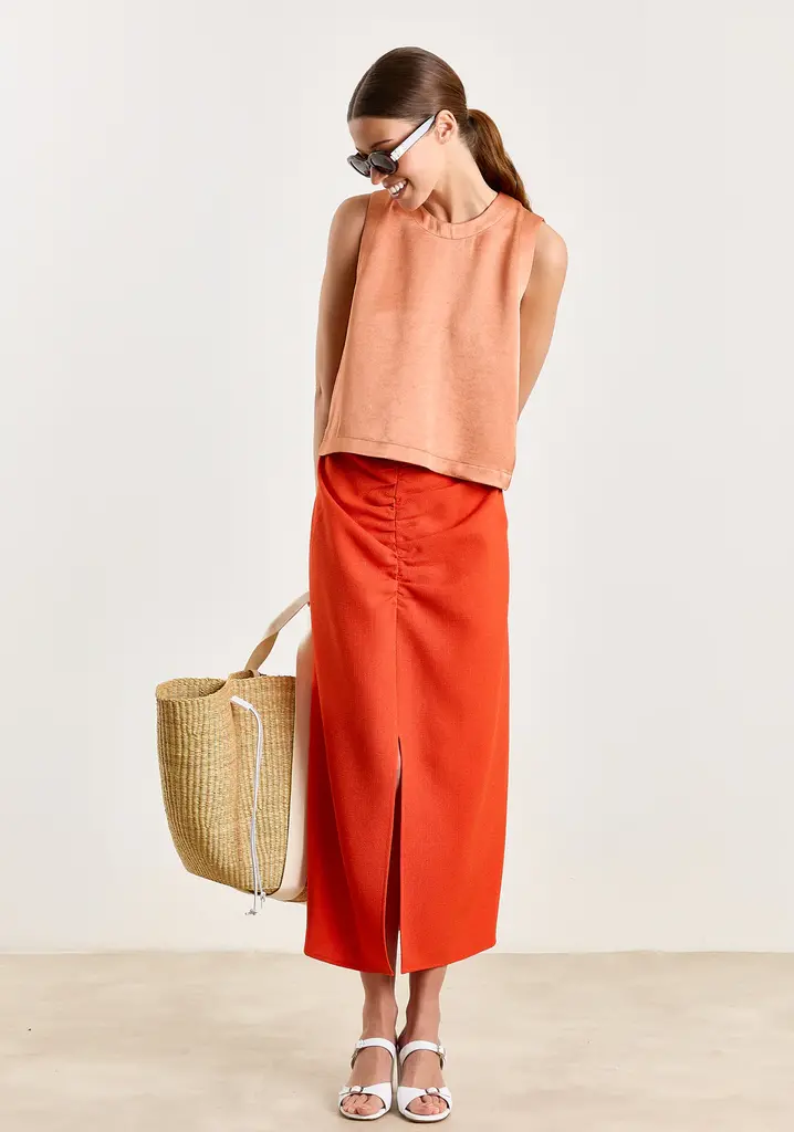 Studio Clique Josie Skirt - Spicy Orange