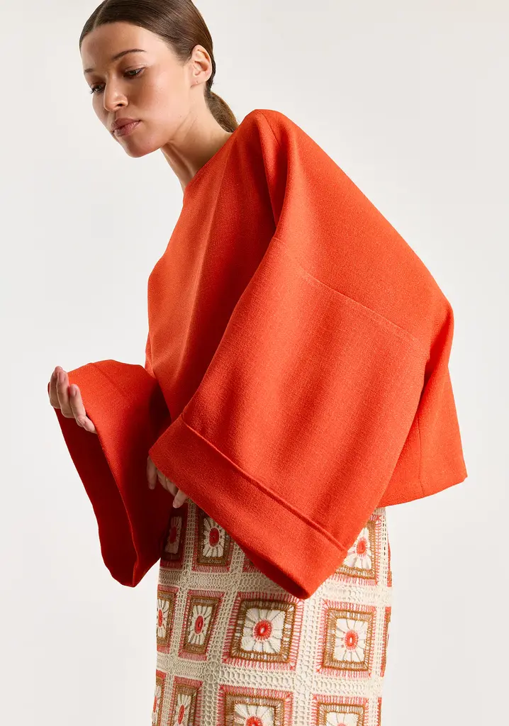 Studio Clique Lizanne Blouse - Spicy Orange