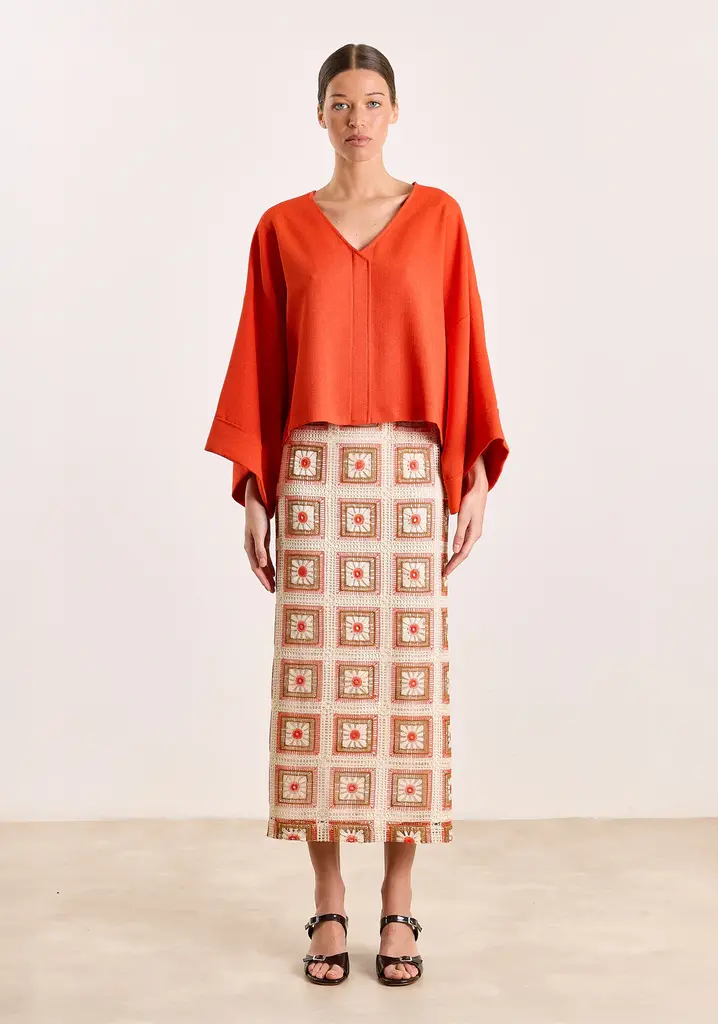 Studio Clique Lizanne Blouse - Spicy Orange