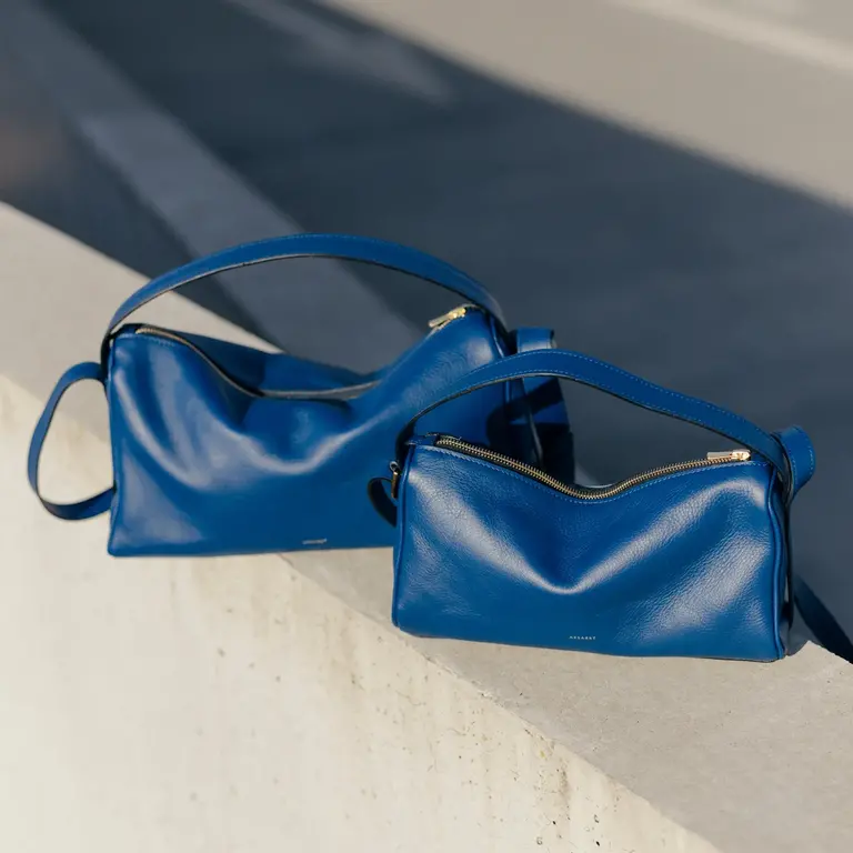 Aesaert Teckel Mini Handbag - Cobalt Blue