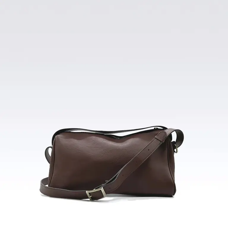 Aesaert Teckel Mini Handbag - Dark Brown