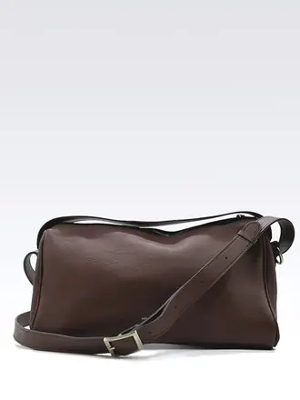 Aesaert Teckel Handbag - Dark Brown