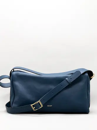 Aesaert Teckel Handbag - Navy Blue