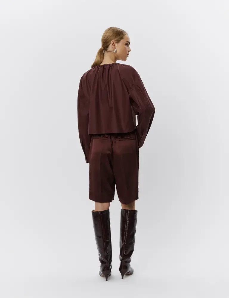 DAY Birch Shirt - Bitter Chocolate