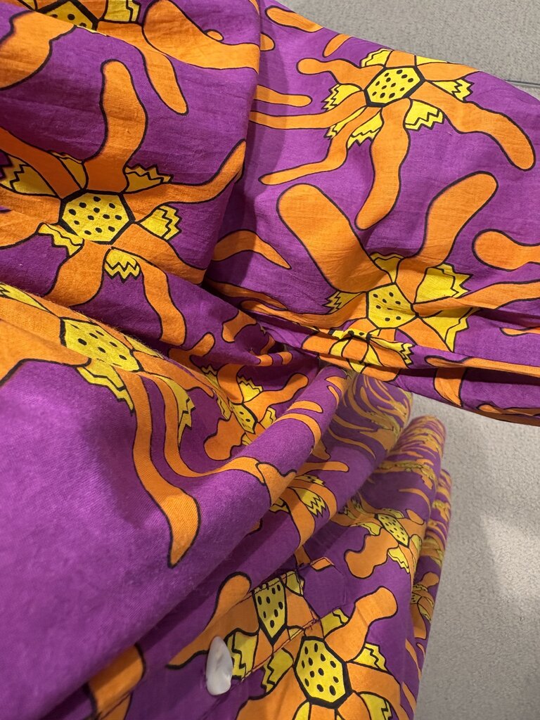 Bakar Balloon Dress - Purple Coral