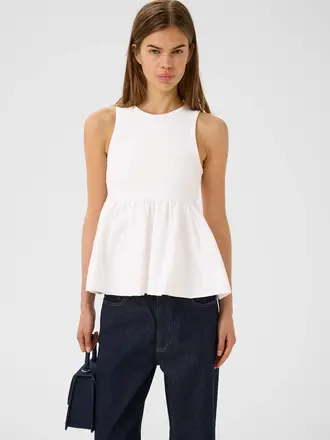 Gestuz Lanza Top - Egret